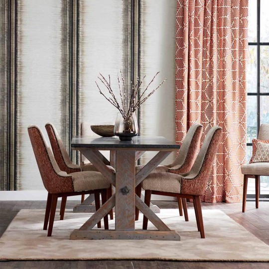 Harlequin 111566 Reflect 2 District Steel – tapeta w pasy ombre