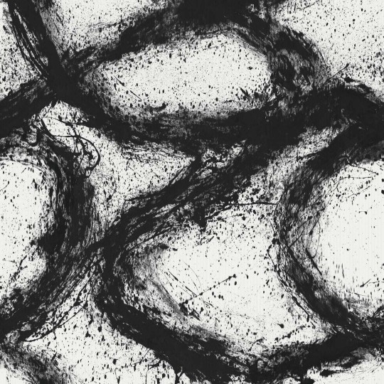 Harlequin 113108 Reflect 2 Enigmatic Black Earth – mural w abstrakcyjne zawijasy