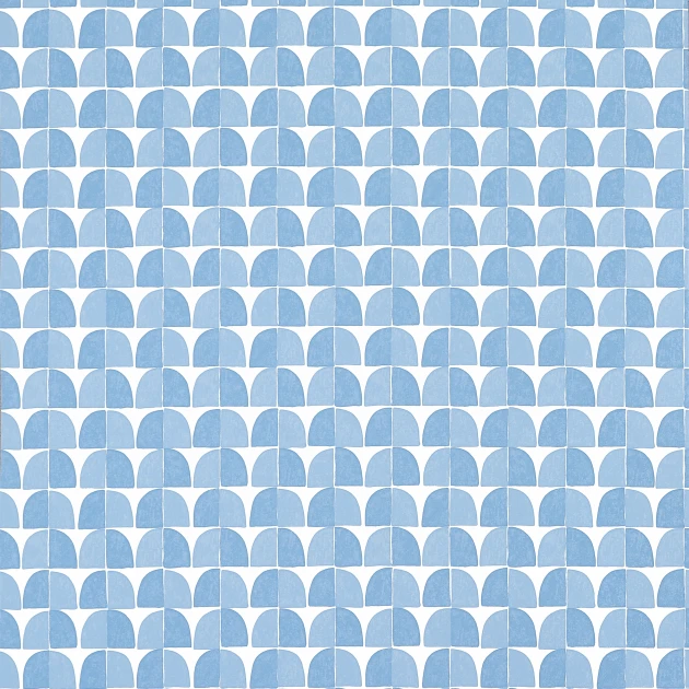 Thibaut T45024 Wanderlust Solsbury Light Blue - tapeta w geometryczny wzór