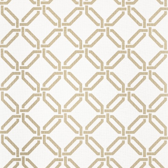 Thibaut T45054 Wanderlust Miramar Gilver - tapeta strukturalna w kratownicę