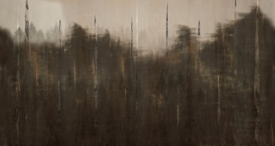 Wall & Deco WDGF2501 Contemporary 2025 Ghostforrest – mural krajobraz lasu