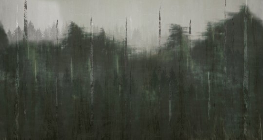 Wall & Deco WDGF2502 Contemporary 2025 Ghostforrest – mural krajobraz lasu