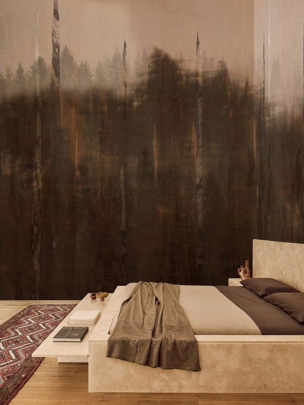 Wall & Deco WDGF2502 Contemporary 2025 Ghostforrest – mural krajobraz lasu