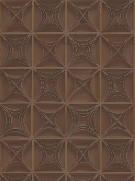 Wall & Deco WDLC2501 Contemporary 2025 Les Courbes – mural geometryczny