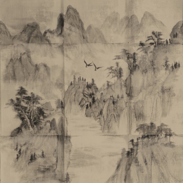 Wall & Deco WDMM2502 Contemporary 2025 Morning Mist – mural górski krajobraz