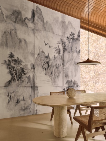 Wall & Deco WDMM2502 Contemporary 2025 Morning Mist – mural górski krajobraz