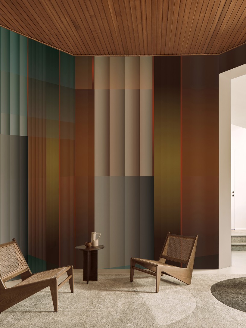 Wall & Deco WDPT2502 Contemporary 2025 Parallel Tinct – mural abstrakcyjny