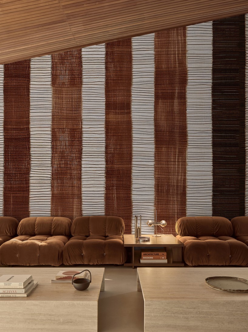 Wall & Deco WDTR2501 Contemporary 2025 Tracciante – mural w nieregularne, pionowe pasy