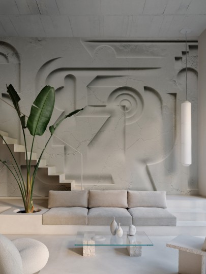Wall & Deco WDMV2501 Contemporary 2025 Metavision – mural trójwymiarowy