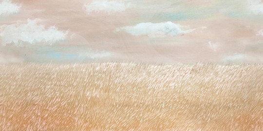 Wall & Deco WDCG2501 Contemporary 2025 Il Colore del Grano – mural z malarskim pejzażem łąki