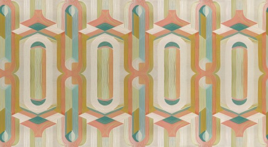Wall & Deco WDAN2501 Contemporary 2025 Ananke – mural w geometryczne kształty