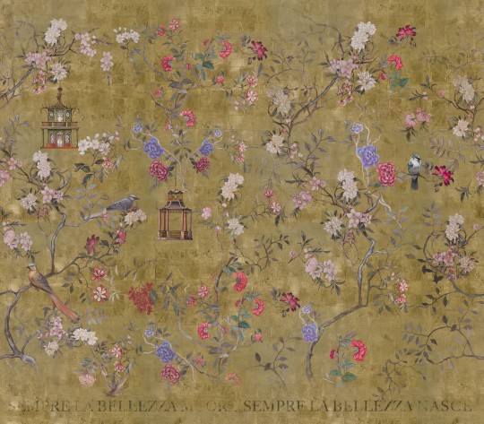 Wall & Deco WDOG2501 Contemporary 2025 Oriental Gold – mural orientalny