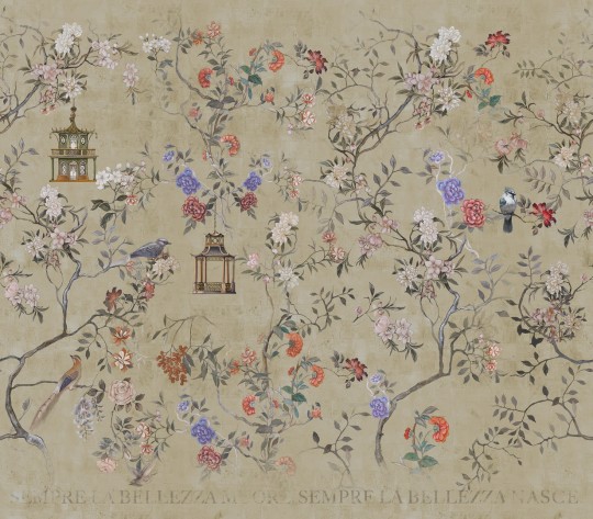 Wall & Deco WDOG2502 Contemporary 2025 Oriental Gold – mural orientalny