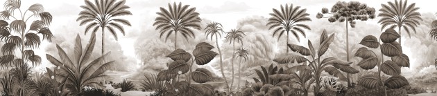 London Art BNV03 D Bon Voyage L'Âme Amazonienne - mural w tropikalny las