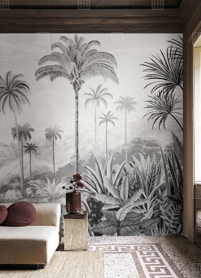 London Art BNV05 A Bon Voyage Les Rêves Orientaux - mural w egzotyczny krajobraz