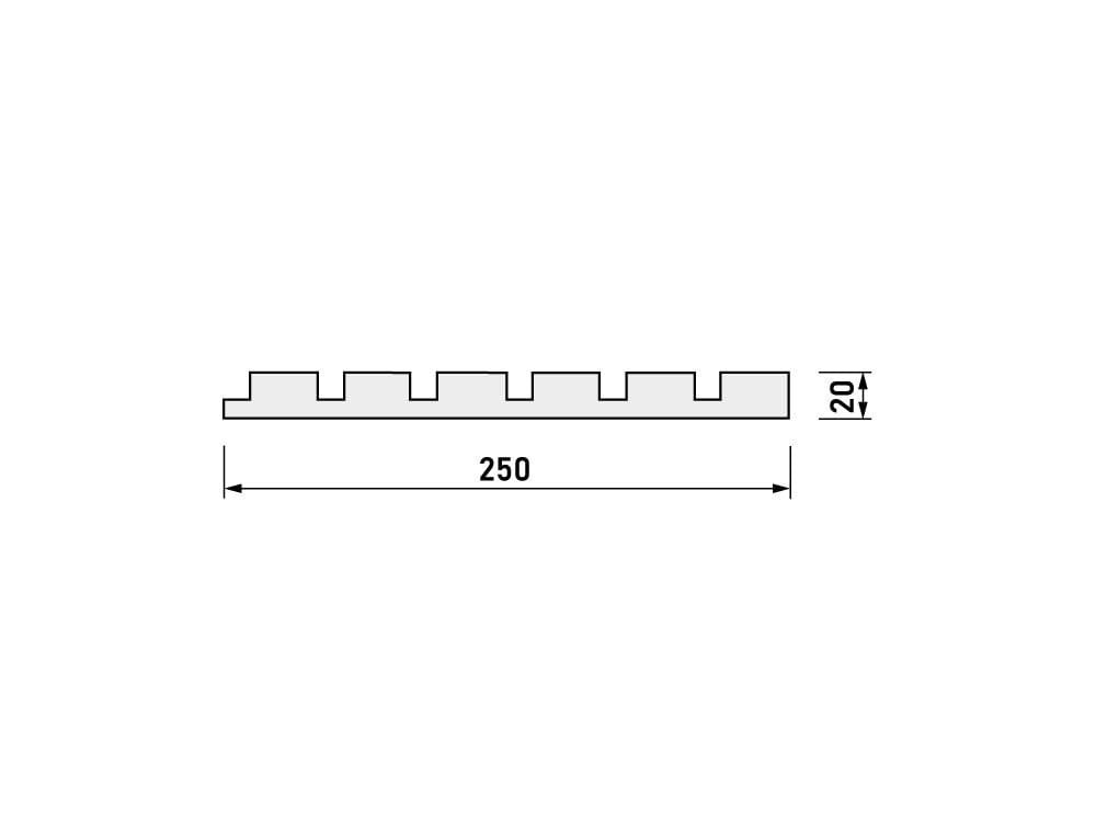Panel dekoracyjny Orac W111FR Bar Ognioodporny