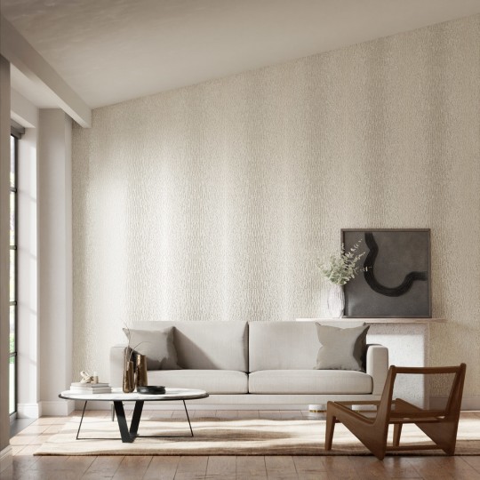 Harlequin 110108 Colour 3 Enigma White and Sparkle – tapeta o wzorze pasków imitujących wzór zwierzęcy