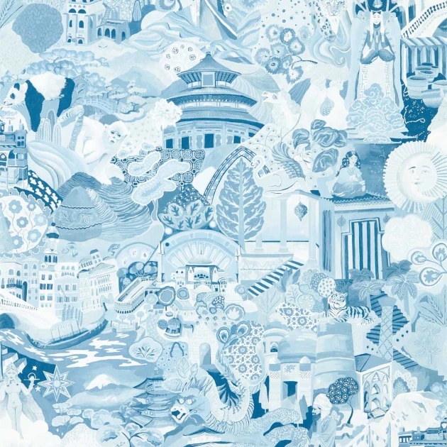 Harlequin 112920 Colour 3 Journey of Discovery Wild Water – tapeta orientalna