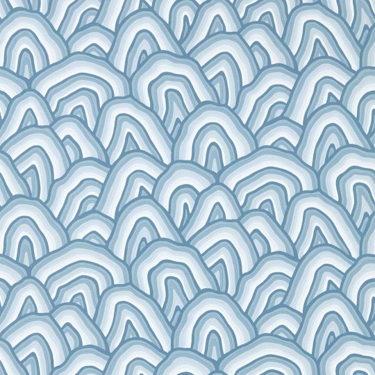Harlequin 112928 Colour 3 Kumo Wild Water – tapeta z motywem pagórków