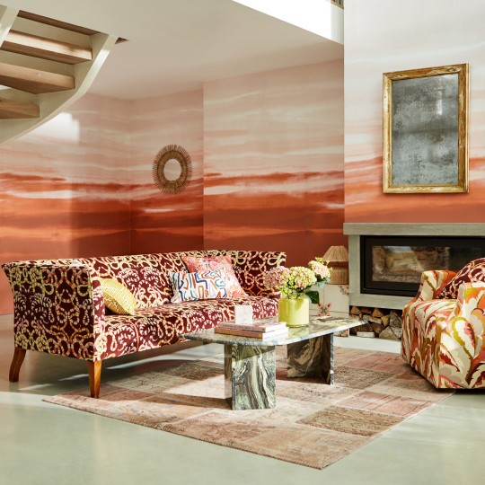 Harlequin 112918 Colour 3 Manzara Brazilian Rosewood – mural krajobraz ombre