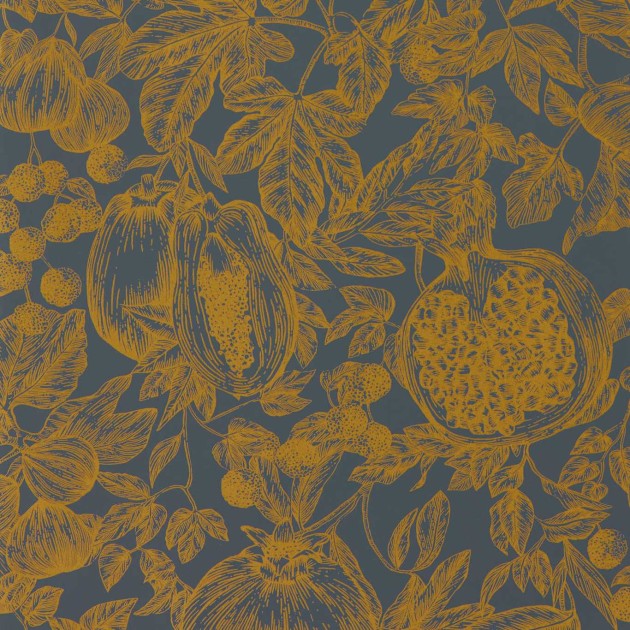 Harlequin 112926 Colour 3 Melograno Wild Water – tapeta z motywem rysowanych owoców