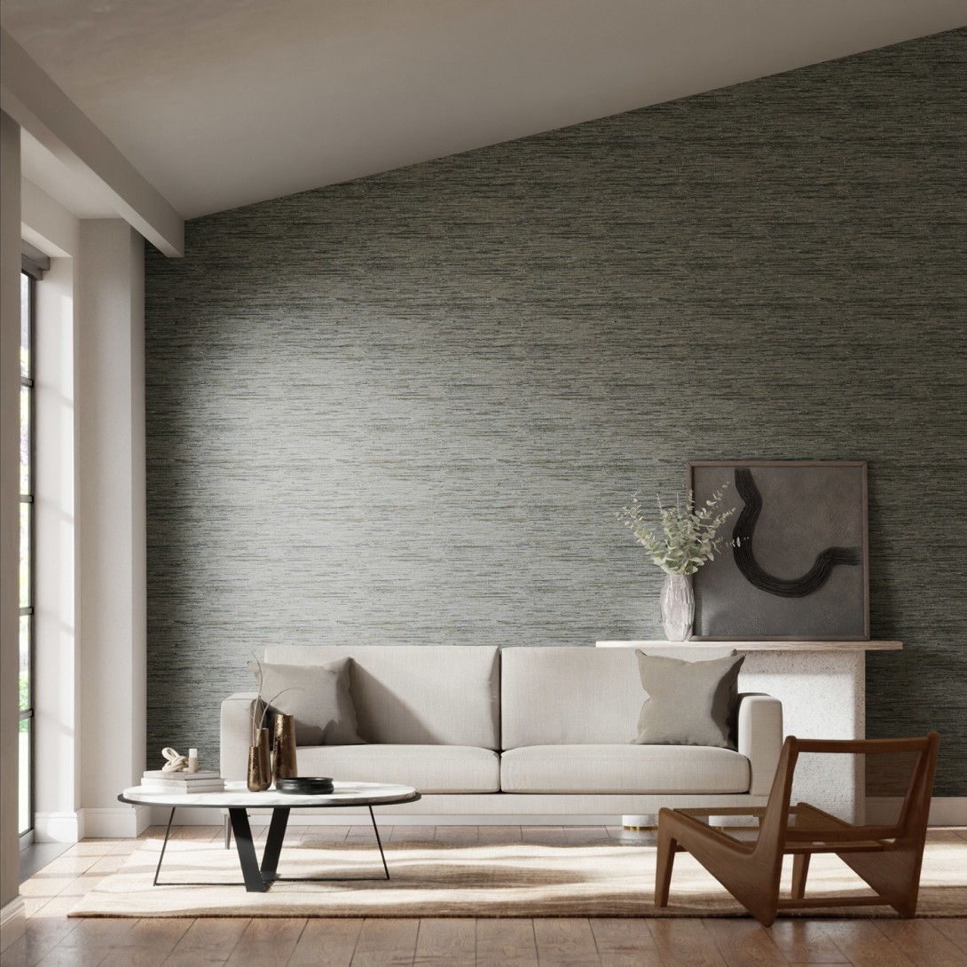 Harlequin 110776 Colour 3 Seri Mineral – tapeta imitująca tkaninę trawiastą
