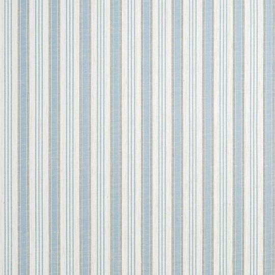 Thibaut T44002 Stripes & Checks Resource Bennett Stripe Blue - tapeta w paski z lnianej siatki