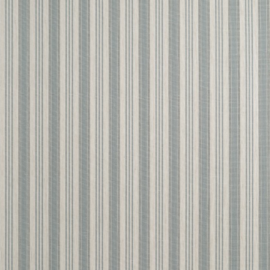 Thibaut T44005 Stripes & Checks Resource Bennett Stripe Smoky Blue - tapeta w paski z lnianej siatki