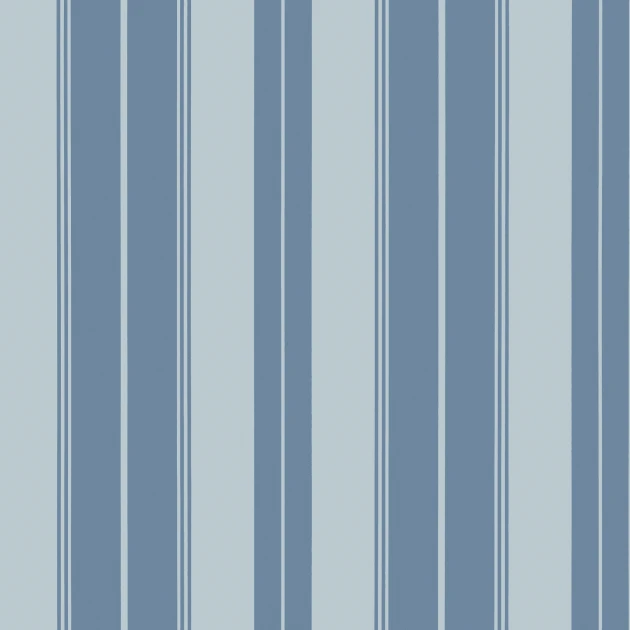 Thibaut T44046 Stripes & Checks Resource Norfolk Stripe French Blue - tapeta w paski