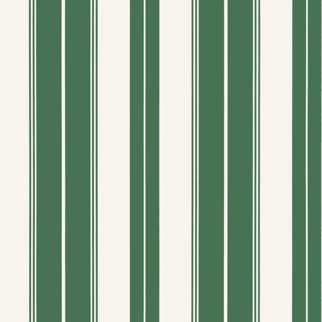 Thibaut T44048 Stripes & Checks Resource Norfolk Stripe Green - tapeta w paski