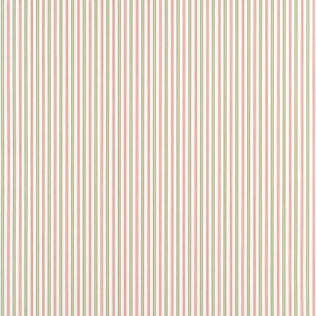 Thibaut T44064 Stripes & Checks Resource Conner Stripe Green and Pink - tapeta w wąskie paski