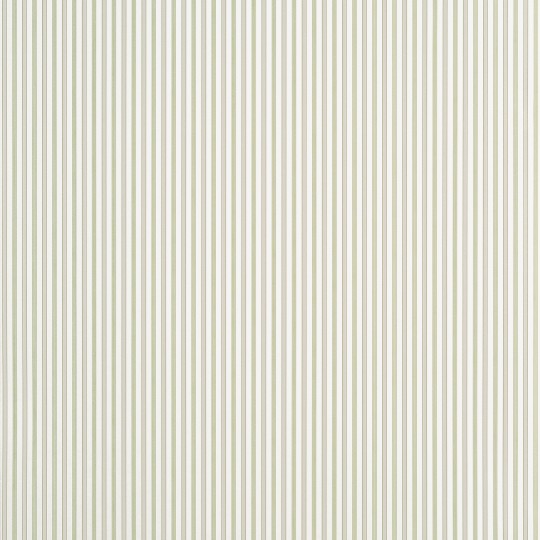 Thibaut T44066 Stripes & Checks Resource Conner Stripe Green and Beige - tapeta w wąskie paski