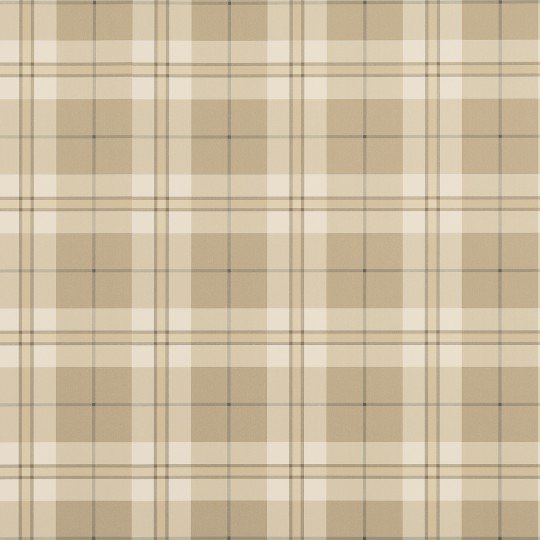 Thibaut T44073 Stripes & Checks Resource Douglas Plaid Camel - tapeta w kratę