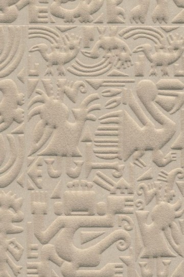 Arte 23902 Terra Chimu Dew - tapeta trójwymiarowa inspirowana kamiennymi rzeźbami