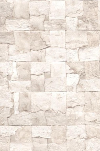 Arte 40700 Melaky Alba Plaster - tapeta mozaika z pasków kory morwy