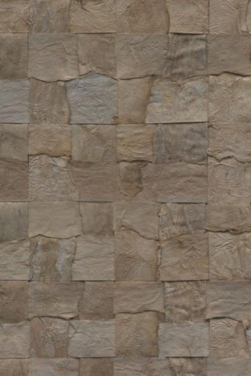 Arte 40702 Melaky Alba Mushroom - tapeta mozaika z pasków kory morwy