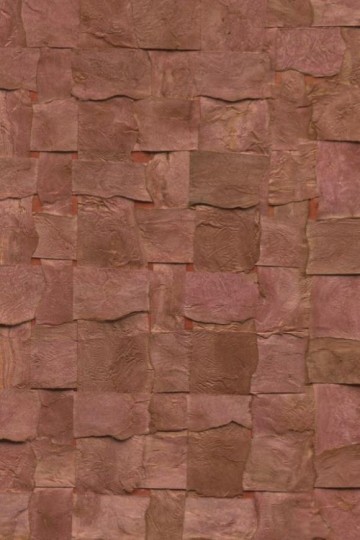 Arte 40703 Melaky Alba Nutmeg - tapeta mozaika z pasków kory morwy