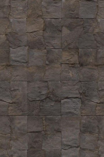 Arte 40705 Melaky Alba Charcoal - tapeta mozaika z pasków kory morwy