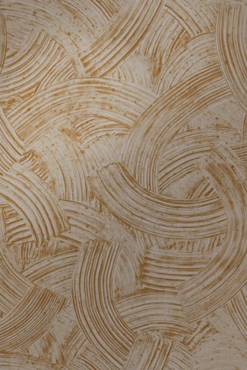 Arte 60102 Embleme Impasto Shiny Taupe - tapeta metaliczne pociągnięcia pędzla