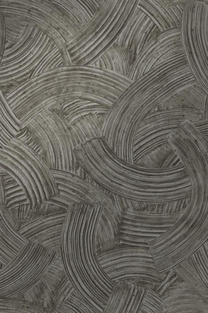 Arte 60104 Embleme Impasto Gunmetal - tapeta metaliczne pociągnięcia pędzla