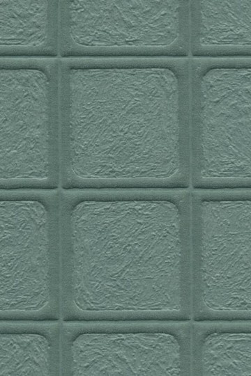 Arte 23934 Terra Arcilla Malachite - tapeta trójwymiarowa w kwadraty inspirowane gliną