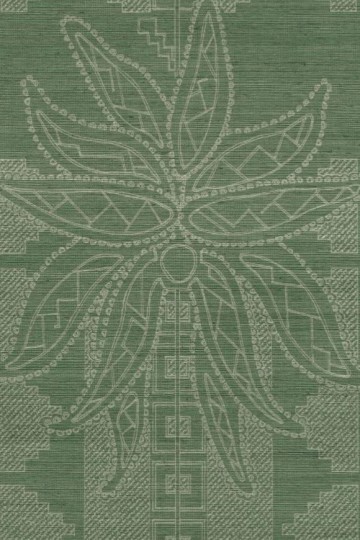 Arte 31702 Marquesa Fenua Silver Pine - tapeta w palmy z sizalu