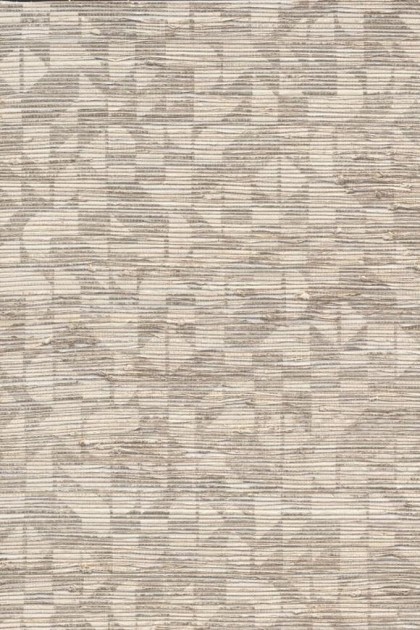 Arte 31731 Marquesa Cyperus Pale Gold - tapeta w geometryczne wzory z tkanej trawy