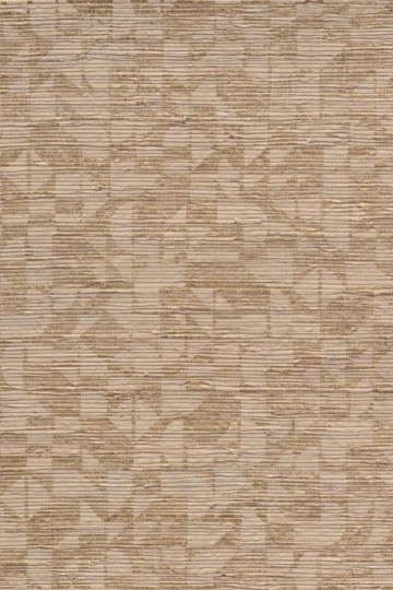 Arte 31732 Marquesa Cyperus Goldstorm - tapeta w geometryczne wzory z tkanej trawy