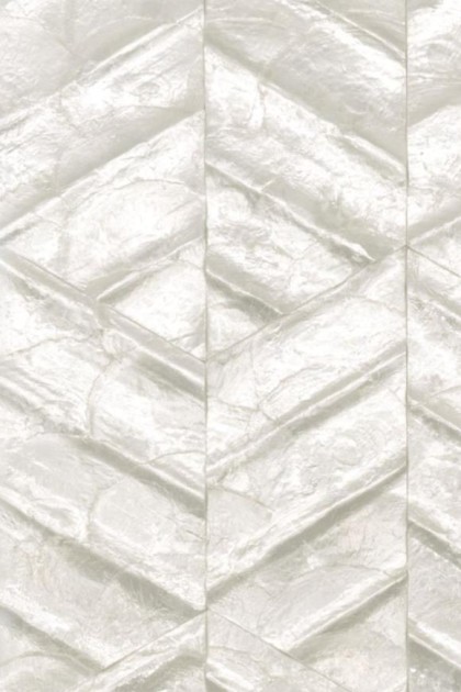 Arte 70310 Luster Lucea Pearl - okleina z muszli capiz we wzór jodełki