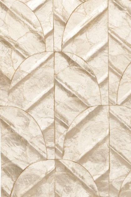 Arte 70321 Luster Abalone Coquille - okleina z muszli capiz w geometryczny wzór