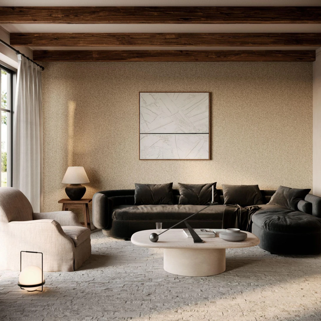 Arte 63524 Merino Montgana Laurel - tapeta imitująca wełnę