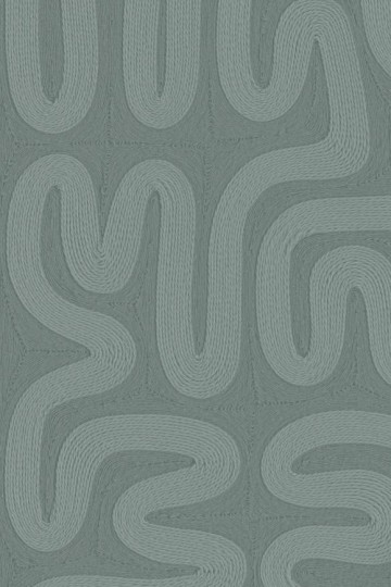 Arte 60704 Tali Sarana Eucalyptus - tapeta w falujący motyw splecionych linii