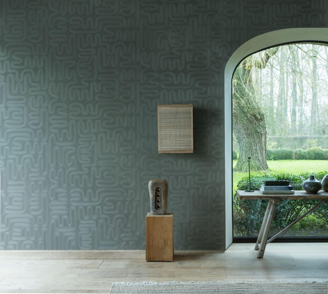 Arte 60710 Tali Sarana Driftwood - tapeta w falujący motyw splecionych linii