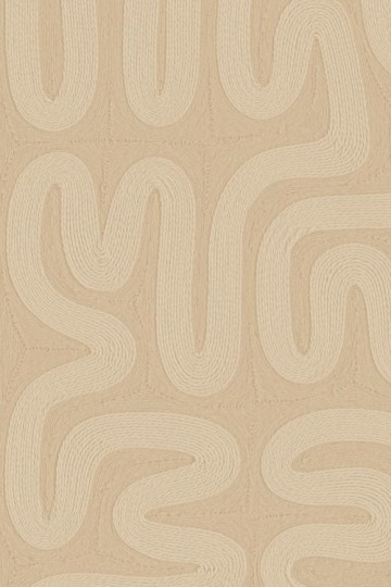 Arte 60711 Tali Sarana Cashew - tapeta w falujący motyw splecionych linii